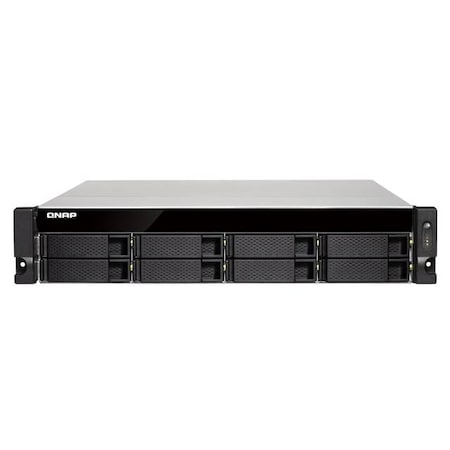 Qnap AMD R-Series RX-421ND 2.1GHz/4GB DDR4/6GbE/8SATA3/USB3.0/8-Bay 2U TS-873U-4G-US